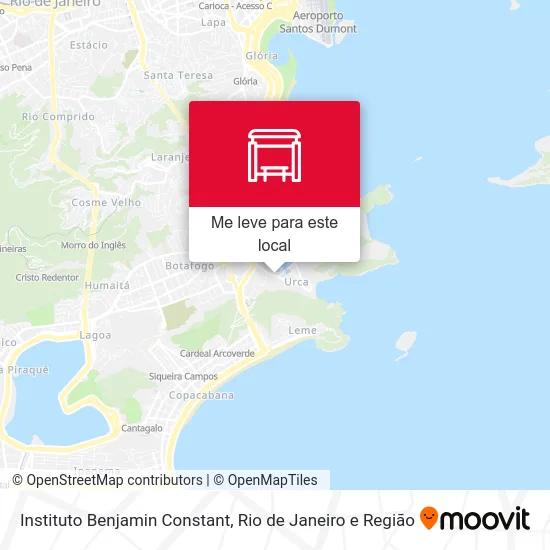 Instituto Benjamin Constant mapa