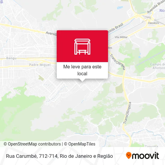 Rua Carumbé, 712-714 mapa