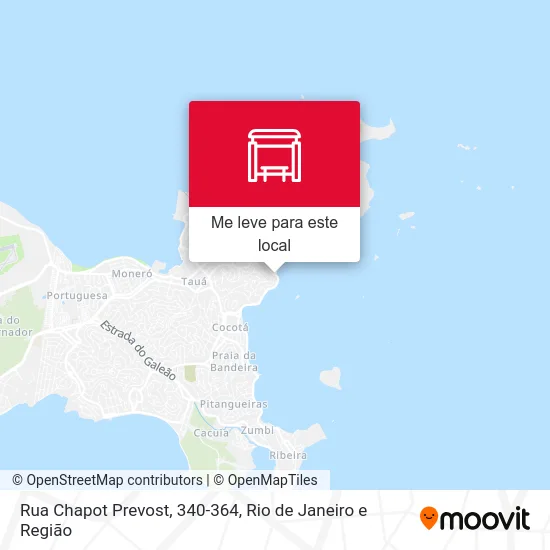 Rua Chapot Prevost, 340-364 mapa