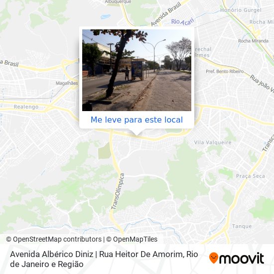 Avenida Albérico Diniz | Rua Heitor De Amorim mapa