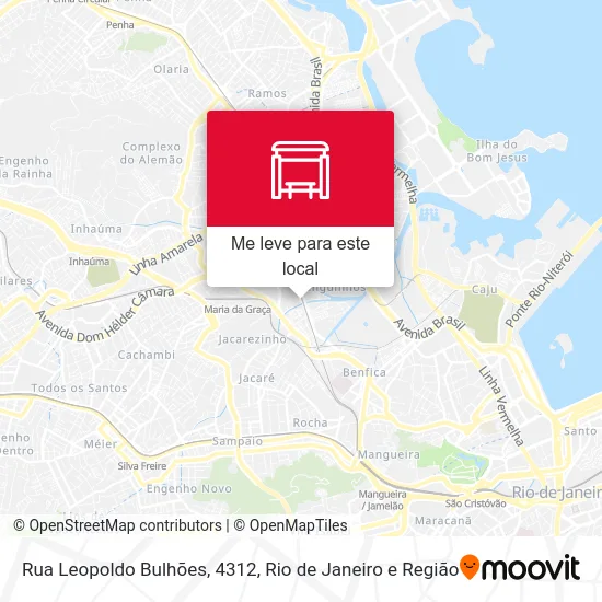 Rua Leopoldo Bulhões, 4312 mapa