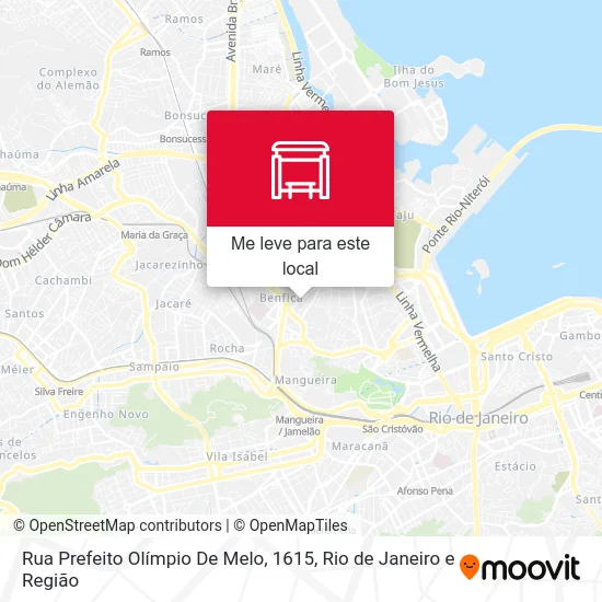 Rua Prefeito Olímpio De Melo, 1615 mapa