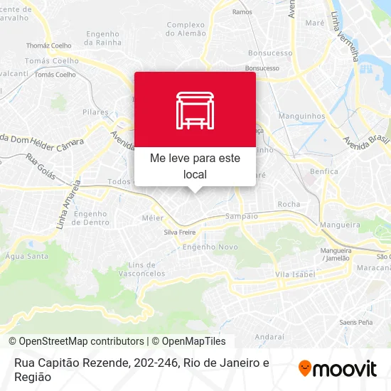 Rua Capitão Rezende, 202-246 mapa