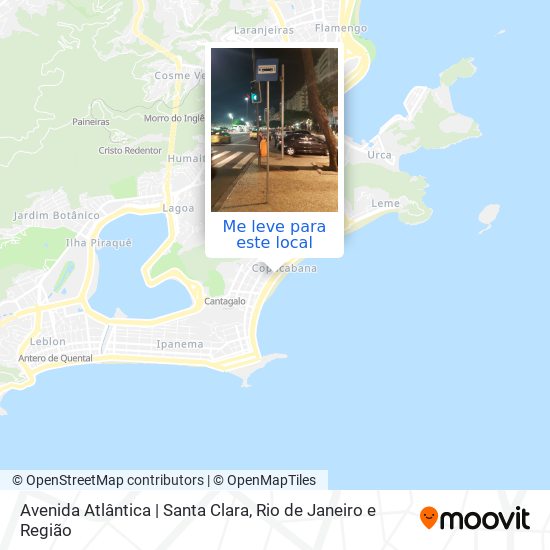 Avenida Atlântica | Santa Clara mapa