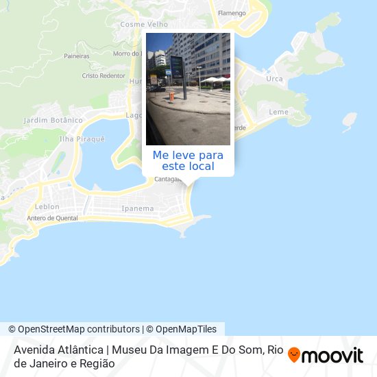 Avenida Atlântica | Museu Da Imagem E Do Som mapa