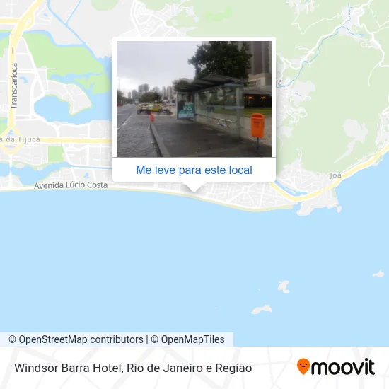 Windsor Barra Hotel mapa