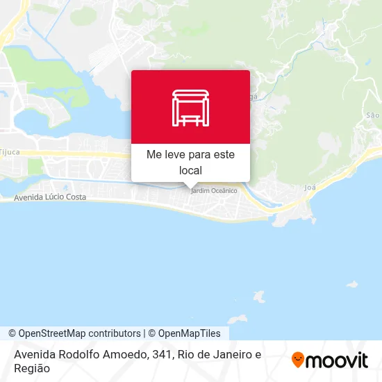 Avenida Rodolfo Amoedo, 341 mapa