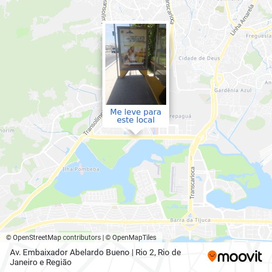 Av. Embaixador Abelardo Bueno | Rio 2 mapa