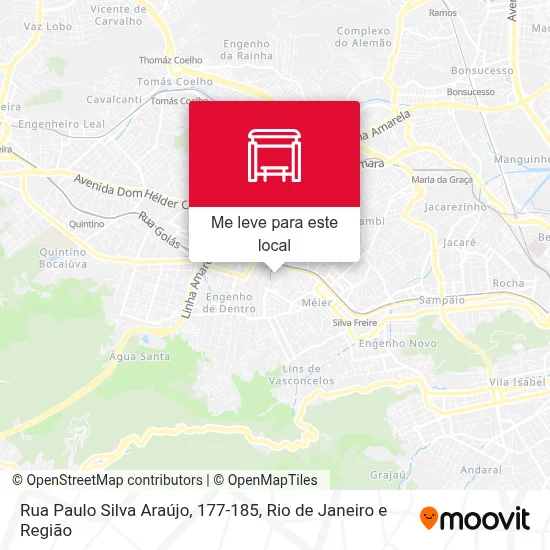 Rua Paulo Silva Araújo, 177-185 mapa