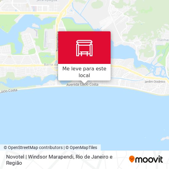 Novotel | Windsor Marapendi mapa