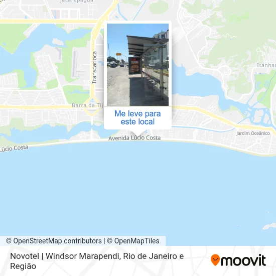 Novotel | Windsor Marapendi mapa