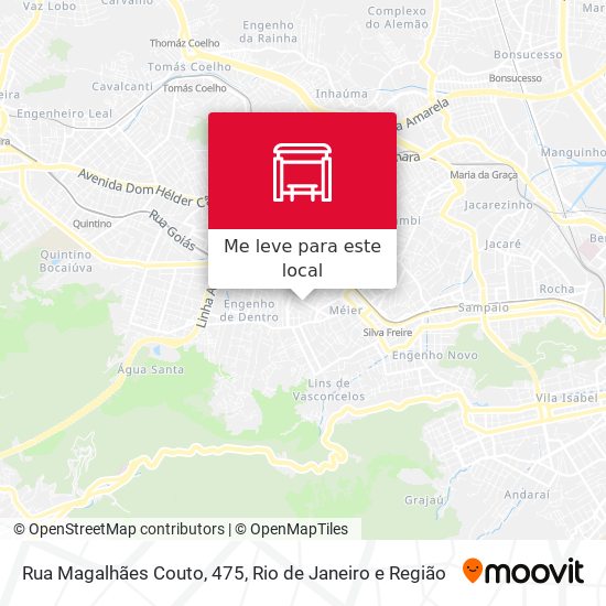 Rua Magalhães Couto, 475 mapa