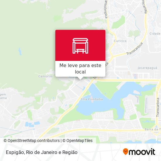 Espigão mapa