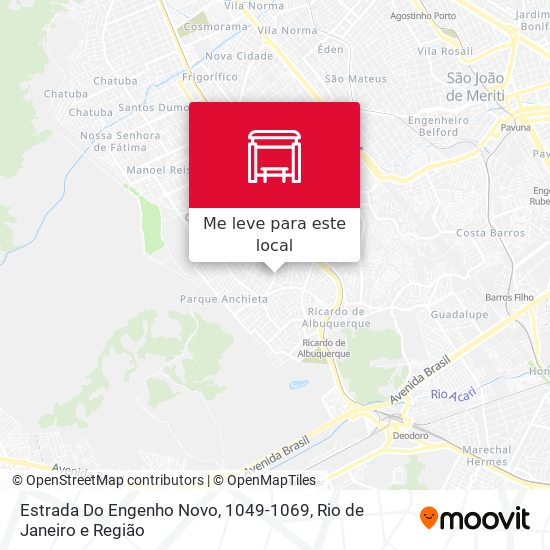 Estrada Do Engenho Novo, 1049-1069 mapa