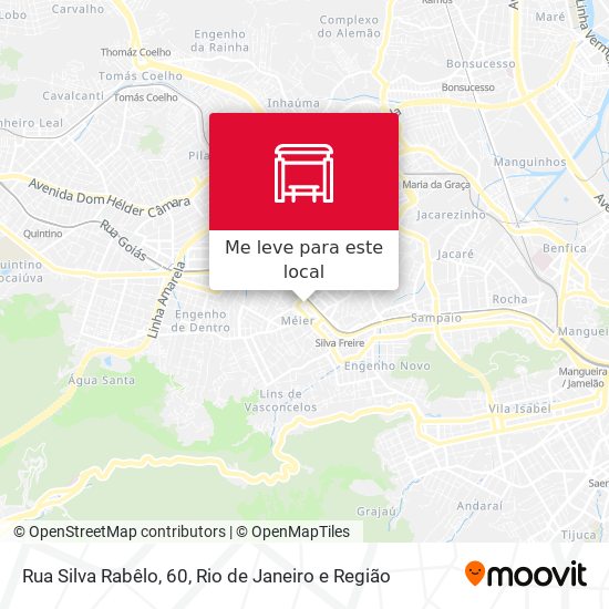 Rua Silva Rabêlo, 60 mapa