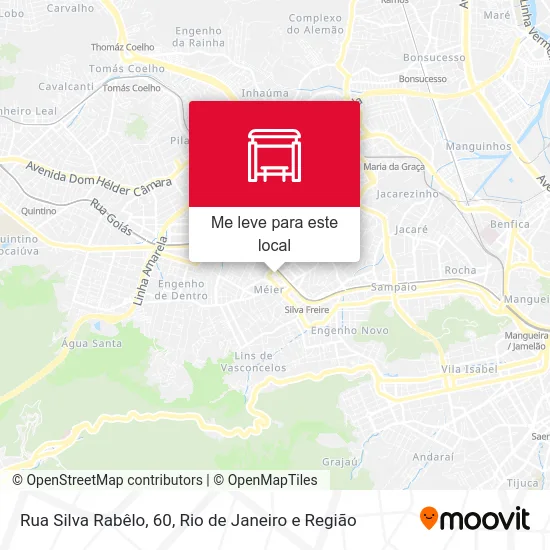 Rua Silva Rabêlo, 60 mapa