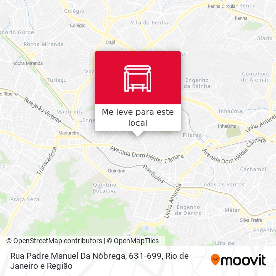 Rua Padre Manuel Da Nóbrega, 631-699 mapa