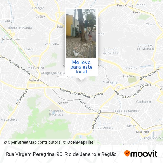 Rua Virgem Peregrina, 90 mapa