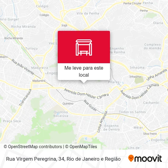 Rua Vírgem Peregrina, 34 mapa