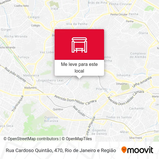 Rua Cardoso Quintão, 470 mapa
