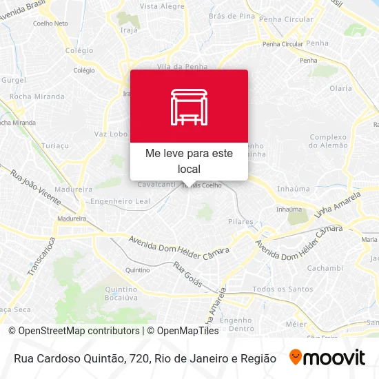 Rua Cardoso Quintão, 720 mapa