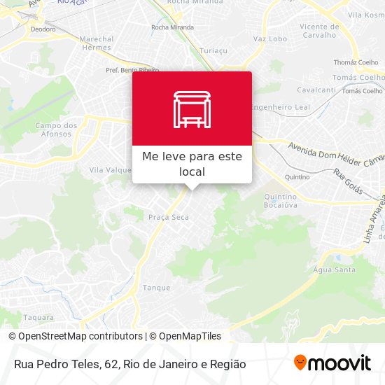 Rua Pedro Teles, 62 mapa