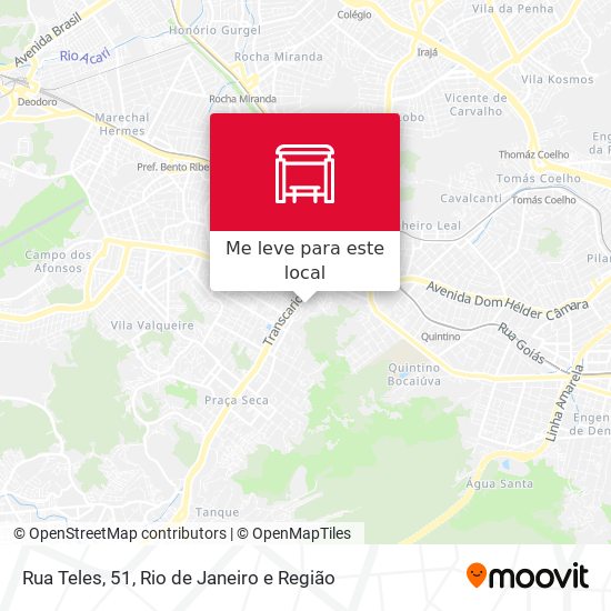 Rua Teles, 51 mapa