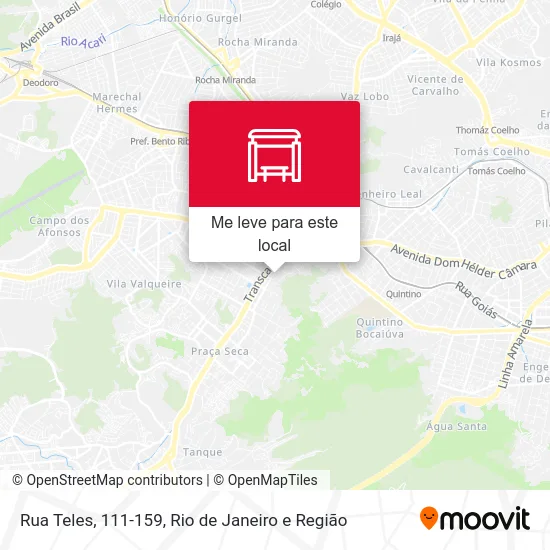 Rua Teles, 111-159 mapa