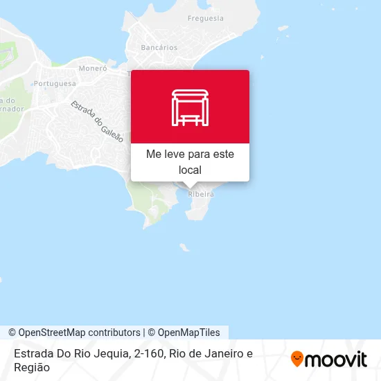 Estrada Do Rio Jequia, 2-160 mapa