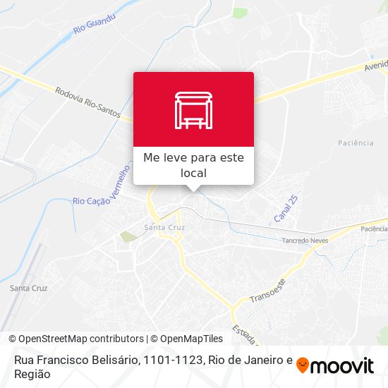 Rua Francisco Belisário, 1101-1123 mapa