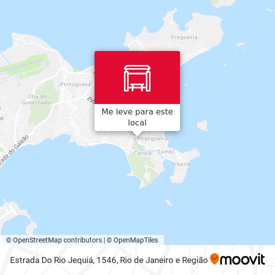Estrada Do Rio Jequiá, 1546 mapa