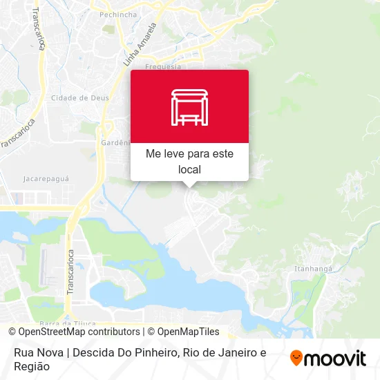 Rua Nova | Descida Do Pinheiro mapa