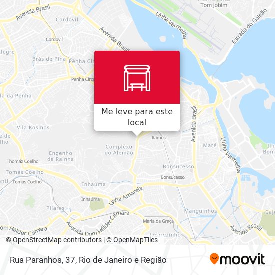 Rua Paranhos, 37 mapa