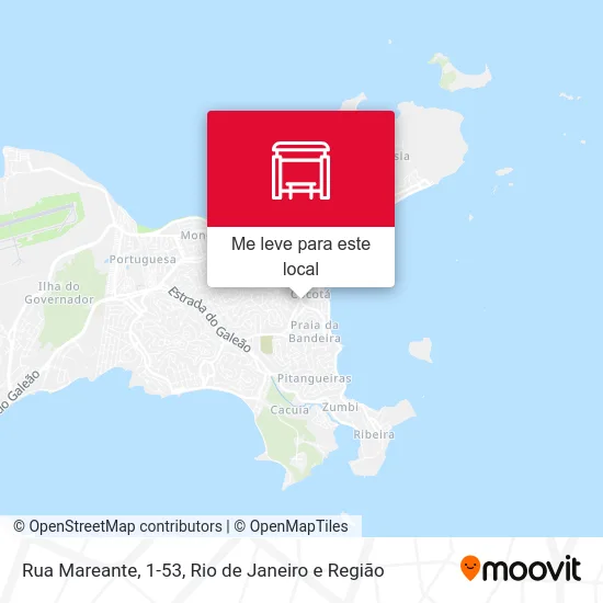Rua Mareante, 1-53 mapa