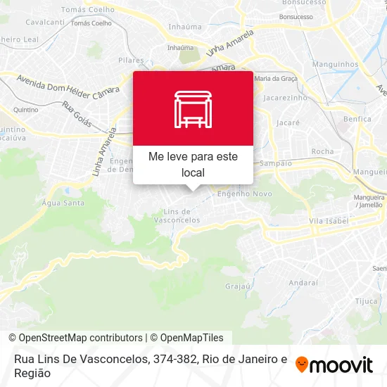 Rua Lins De Vasconcelos, 374-382 mapa