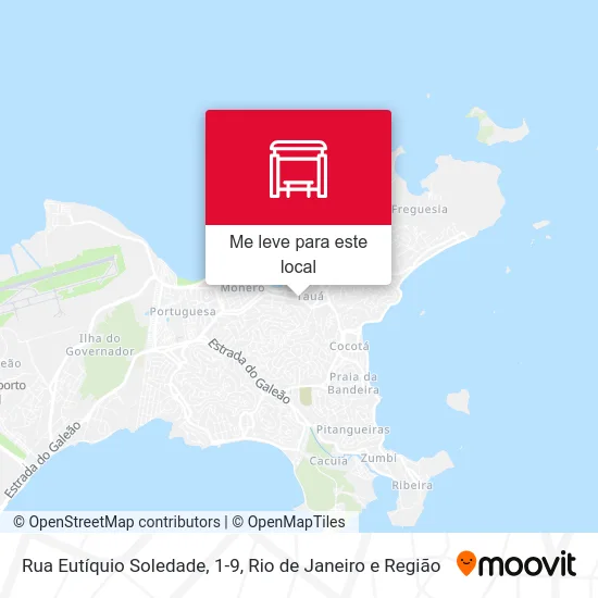 Rua Eutíquio Soledade, 1-9 mapa