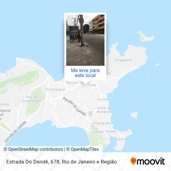 Estrada Do Dendê, 678 mapa