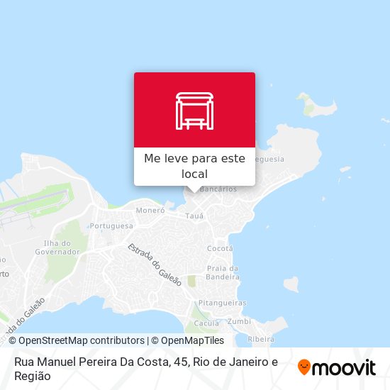 Rua Manuel Pereira Da Costa, 45 mapa