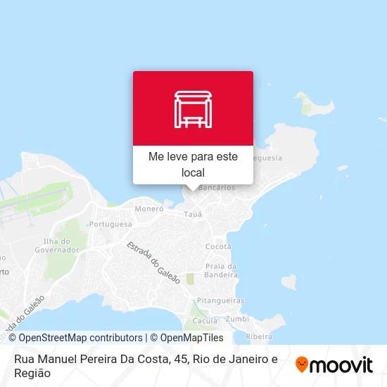 Rua Manuel Pereira Da Costa, 45 mapa