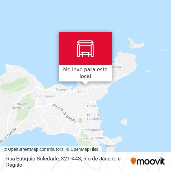 Rua Eutíquio Soledade, 321-443 mapa