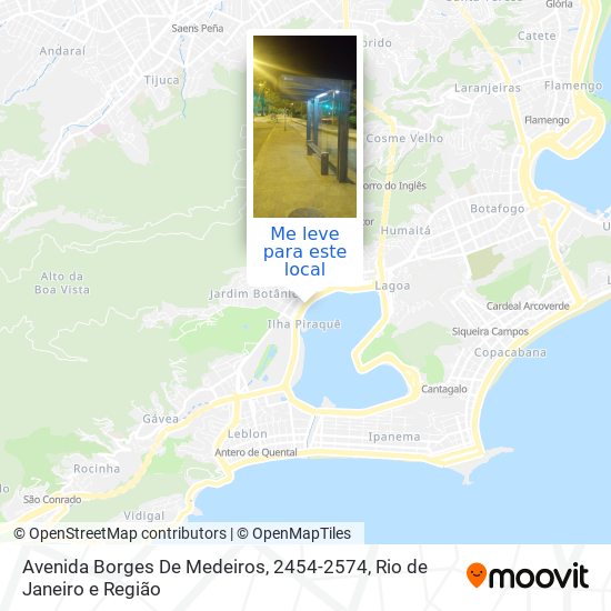 Avenida Borges De Medeiros, 2454-2574 mapa