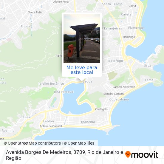 Avenida Borges De Medeiros, 3709 mapa