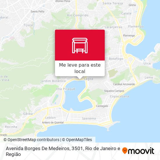 Avenida Borges De Medeiros, 3501 mapa