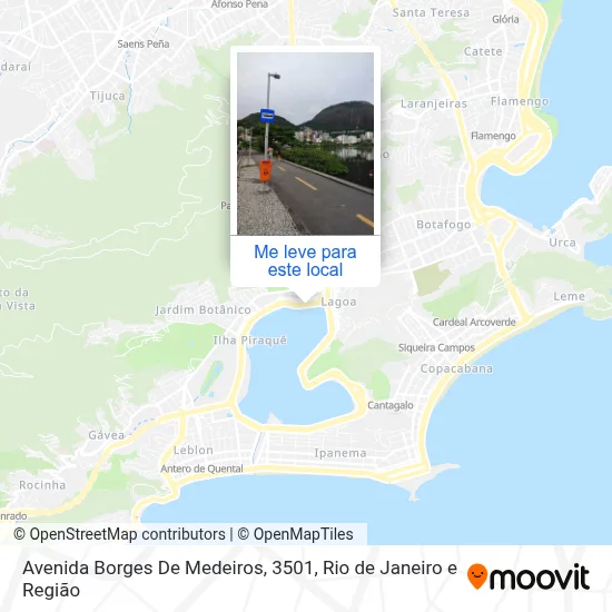 Avenida Borges De Medeiros, 3501 mapa