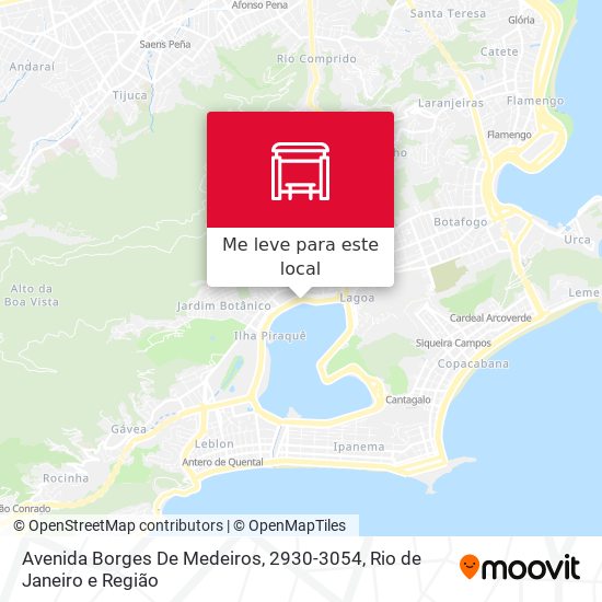 Avenida Borges De Medeiros, 2930-3054 mapa