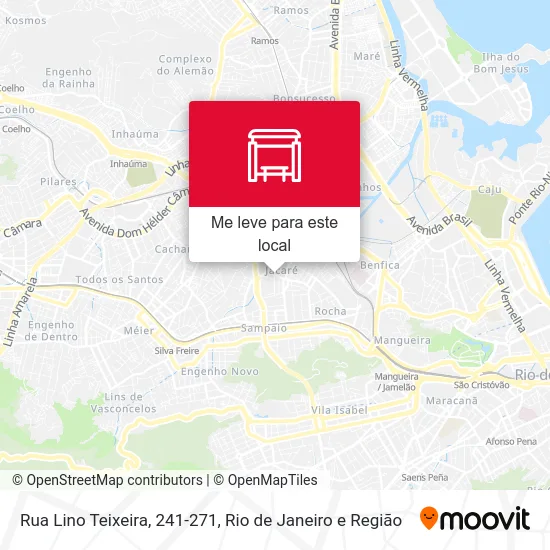 Rua Lino Teixeira, 241-271 mapa