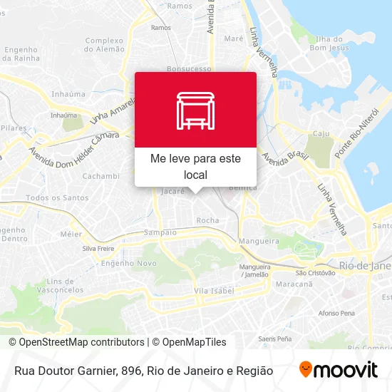 Rua Doutor Garnier, 896 mapa