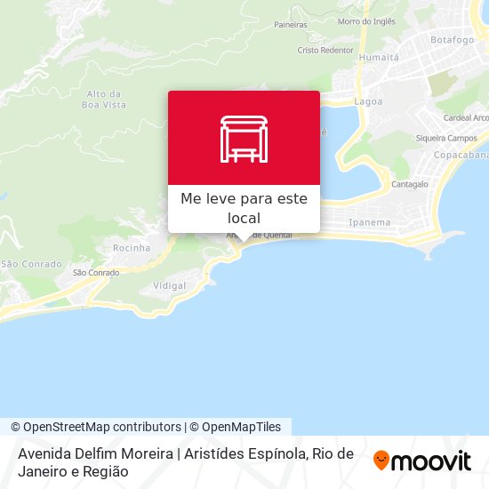 Avenida Delfim Moreira | Aristídes Espínola mapa