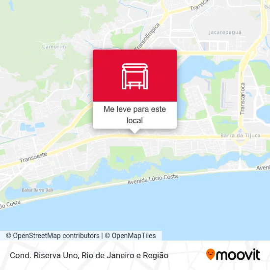 Cond. Riserva Uno mapa