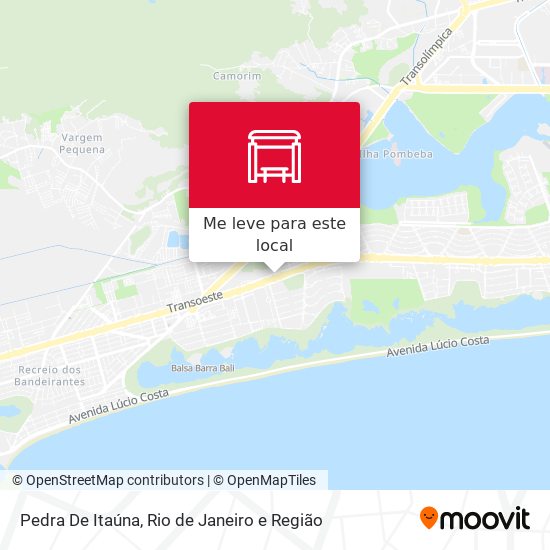 Pedra De Itaúna mapa